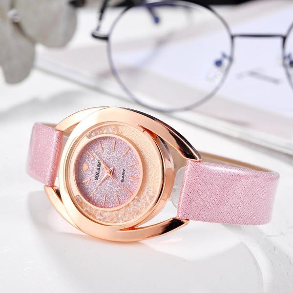 

уникальные формы женщины сердце часы дизайн кварцевые часы multicolor кожаный ремешок украшения красочные наручные часы relogio feminino, Slivery;brown