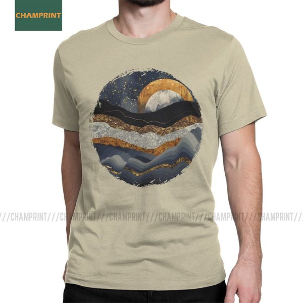 

sport men metallic mountains wild life t shirt ocean outdoors camping mountain short sleeve tee shirt birthday present t-shirts