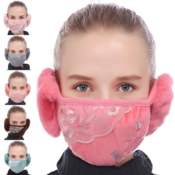 

earmuffs ventilation hole design winter warm fleece riding ski snowboard half face mask for men women wholesale mascarillas 9.3