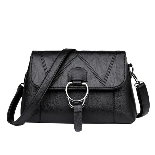 

женская мода wild zipper hasp square soft сумка сплошной цвет сумки на ремне сумки простой bolsos mujer 2020 универсальная # 7