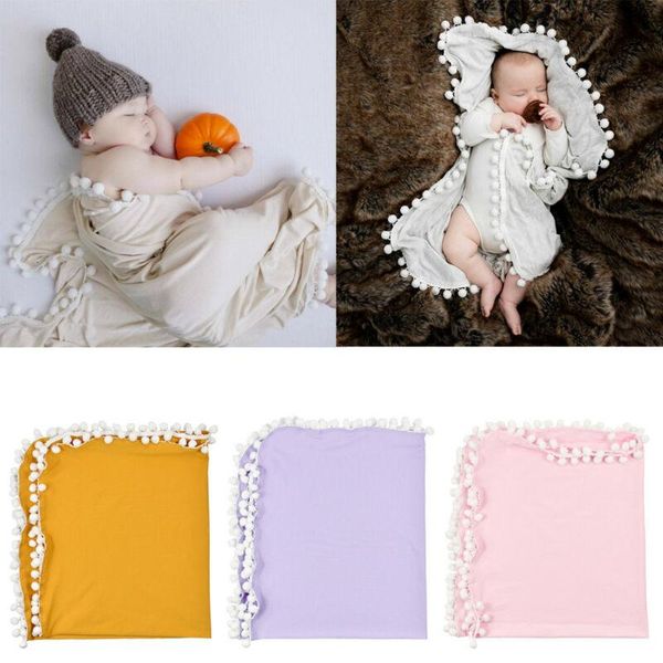

newborn baby infant sleeping swaddle1 crib blanket cotton throw pgraphy prop towel