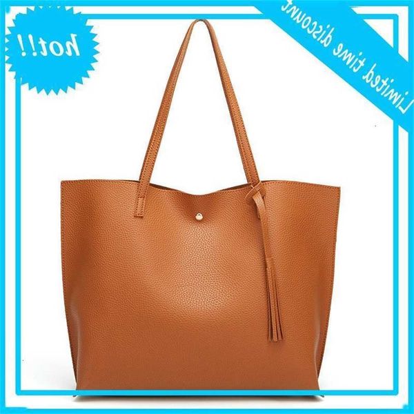 

women's tote soft leather new fashion handbag women shoulder bag