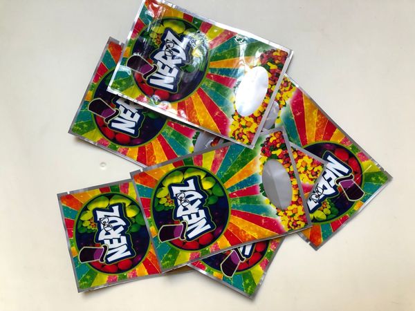 

nerdz candy bags rainbow 3.5g mylar bags local empty bag edibles packaging wmtqxa bdesybag