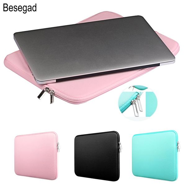 

besegad carrying storage protective lapsleeve cover skin pouch bag case for macbook mac book pro air 11 13 13.3 15 15.4 yxlxmh