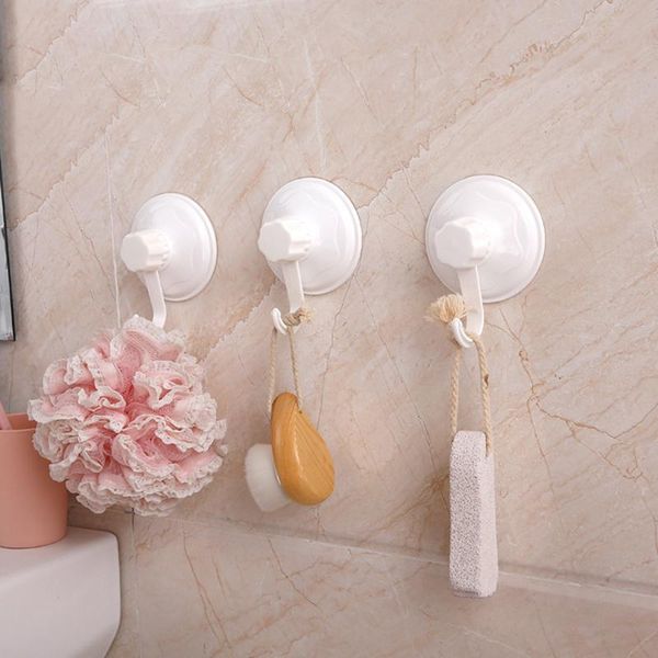 

hooks & rails vacuum suction cup hook strong for bathroom kitchen wall seamless simple
