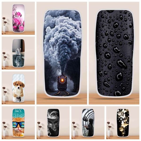 

tpu soft for nokia 106 , silicone animal cartoon shell and luxury mobile phone back covervfe1