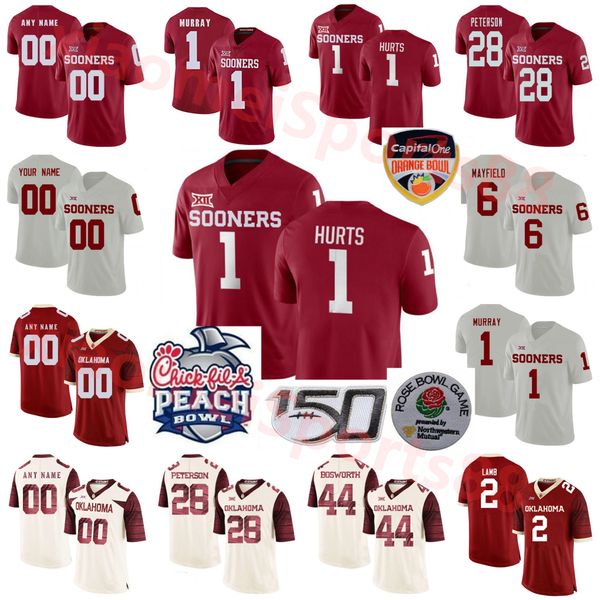 

oklahoma sooners college football jerseys womens ceedee lamb jersey sam bradford kennedy brooks samaje perine lee morris custom, Black
