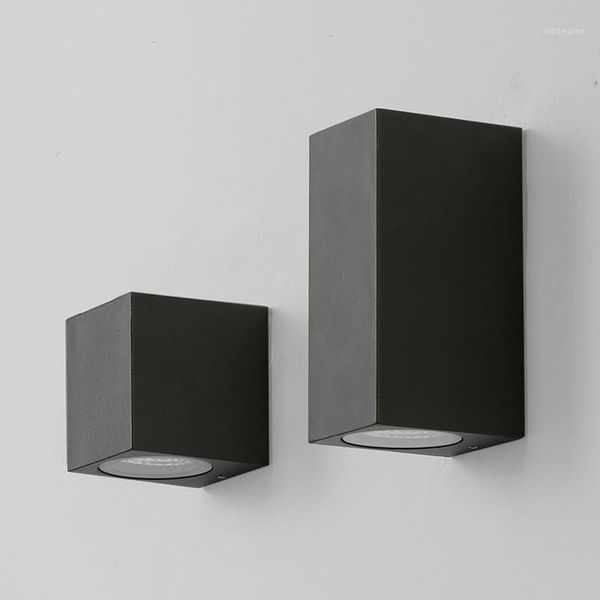 

wall lamp modern lights minimalist aluminum up and down lighting sconce for bedside corridor light fixtures1