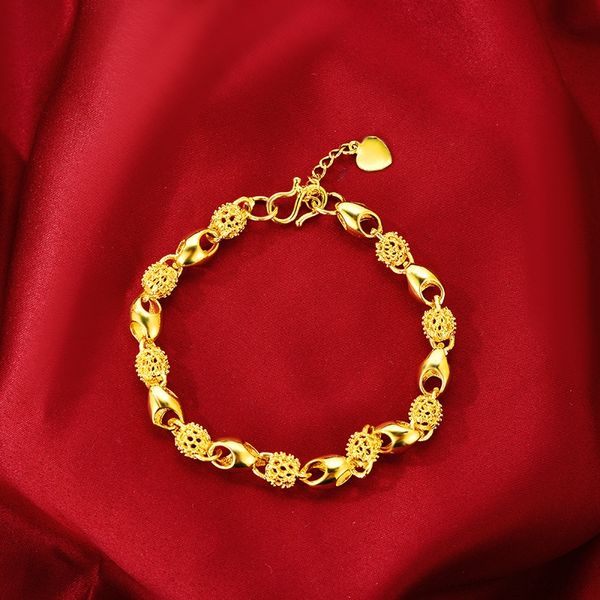 

vietnam sajin 3d titanium transfer lantern women's hand jewelry imitation 24k999 jewelry of the bracelet braceletbracelet braceletsame, Golden;silver
