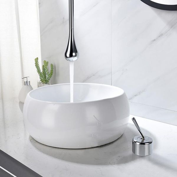 

water drop hang ceiling faucet bathroom basin & bathtub tap faucet