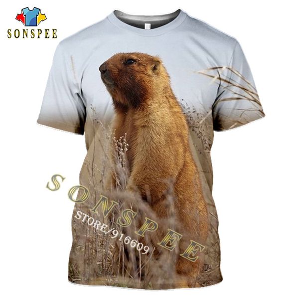 

summer hunting animal gopher clothing 3d print shirts aesthetic graphic graphic men clothing