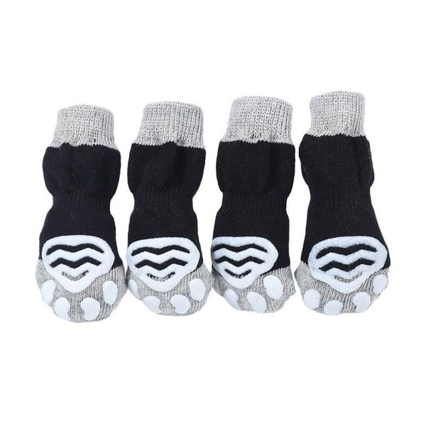 

4pcs antiskid puppy shoes soft knit pet dog shoes small dog prewalkers soft pet products supplies pet jllukd