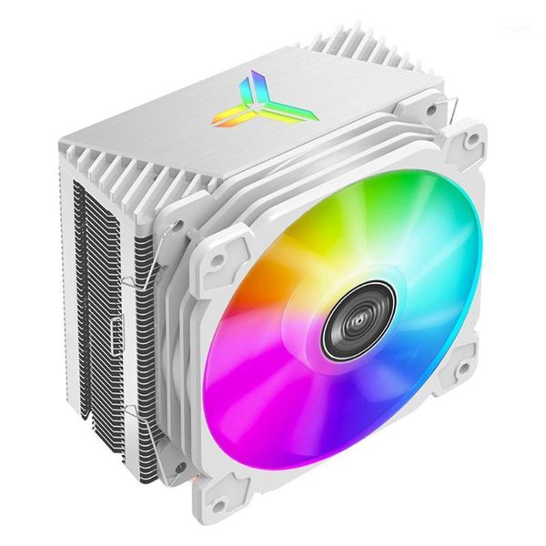 

120mm pwm 4pin pc cooling fan 12v silent rgb fan computer air cooling 4 heat-pipes cpu cooler radiator for lga/1151/1155/am3/am41