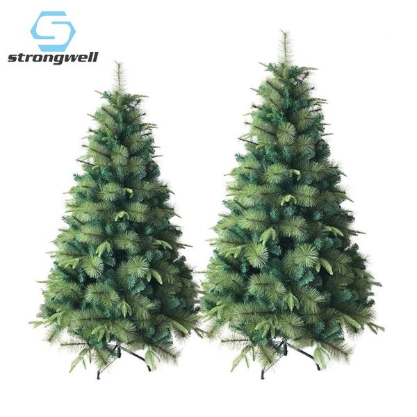 

christmas decorations strongwell decoration encryption tree simulation pine needle artificial model festival decor crafts