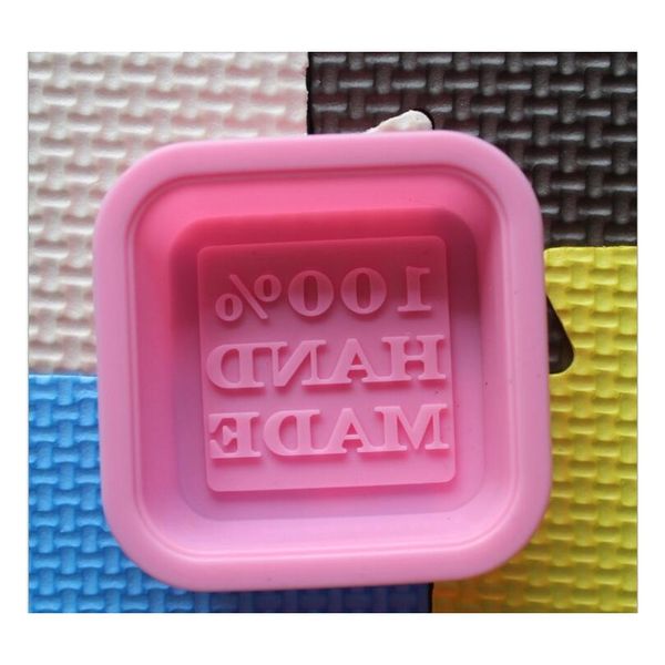 

hopestar168 delicate cute craft art square sile oven handmade soap molds diy soap mold baking moul sqcdcf wphome