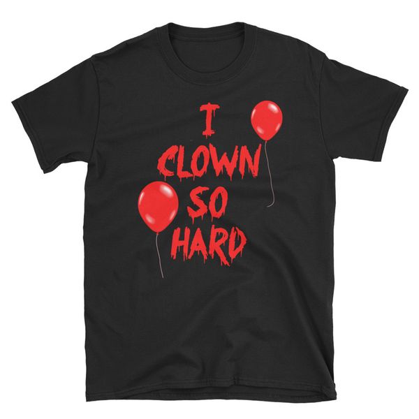 

halloween trick treat clown hard t-shirt s-3xl custom screen printed tee shirt sport hooded sweatshirt hoodie