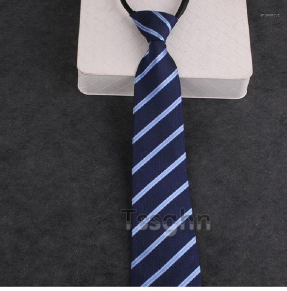 

bow ties 2021 designers brand fashion work formal suit 8cm tie for men striped navy blue necktie wedding with gift box1, Black;gray