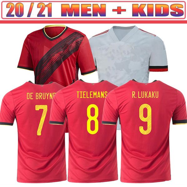 

2020 belgium player version soccer jersey 2020/21 #7 de bruyne r.lukaku home away shirt #10 e.hazard kompany fellaini football uniform, Black;yellow