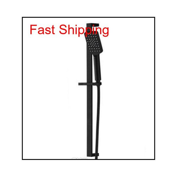 

brass copper bathroom matte black color slide bar hand held shower bracket holder head holder bath sliding bar with shower sl099 4ixk2