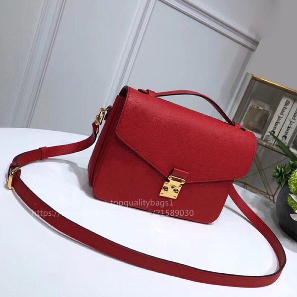 

sold fashion genuine leather m43737 handbag women luxurys designers shoulder bag classic letter crossbody bag n1