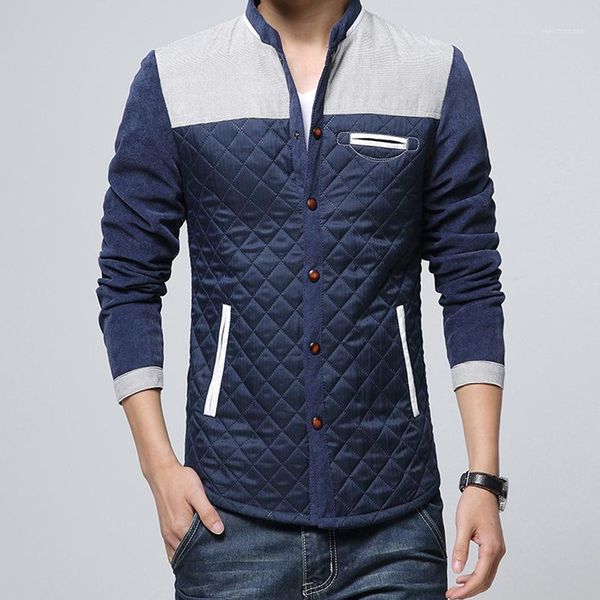 

2020spring and autumn new men's jacket corduroy jacket contrast color stitching coat windbreaker overcoat outerwear outergarment1, Black;brown