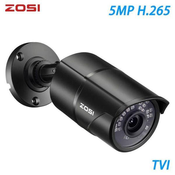 

zosi h.265 5mp tvi cctv camera security cameras street camcorder videcam waterproof nightvision outdoor surveillance camera