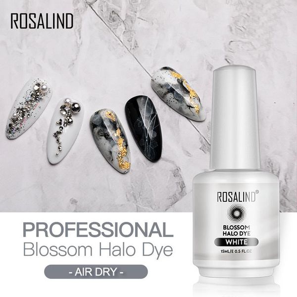 

nail gel rosalind's pure white halo dye bubble a painted fast dry diy ink, Red;pink
