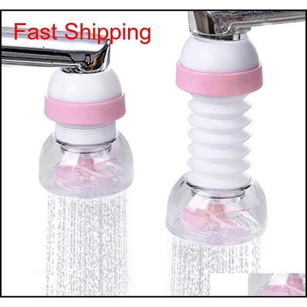 

2 pack kitchen water filter splash shower tap 360 rotating faucet water filter spray saver telescopic water-saving nozzle no-cracking mxzzh