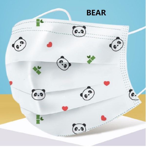 

face disposable kids 3 layers anti dust masks children style mask carbon filter windproof mouth cover 4 umpx7