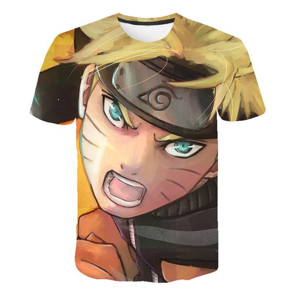 

style classic anime naruto lovely cosplay o collar new 3d print shirts graphic hippie aesthetic men clothing