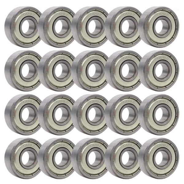 

20-pack, 608z wheel bearings for any products using roller skate wheels bearing steel1