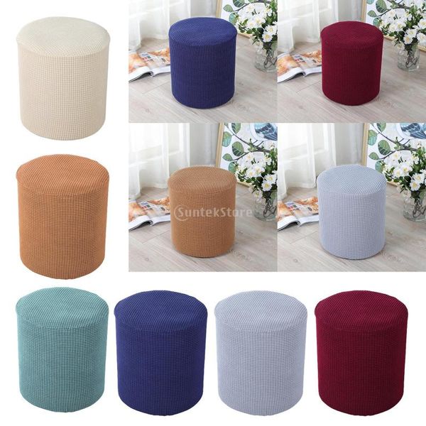 

2-4pcs ottoman slipcover footstool protector covers stool covers