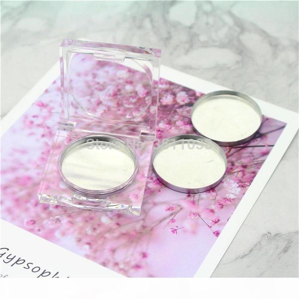 

тарелка transparent площади пустой eyeshadow палитр корпус diy пластиковые румяна брикеты очистить помада контейнер для хранения box