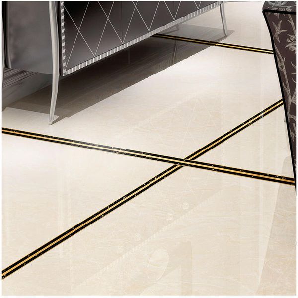 

removable self-adhesive bedroom seam beauty mildew waterproof tile stickers home room kitchen diy floor tape decorative