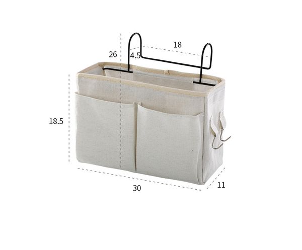

gift wrap nordic creative fabric storage hanging bag bedside artifact dormitory bunk bedroom