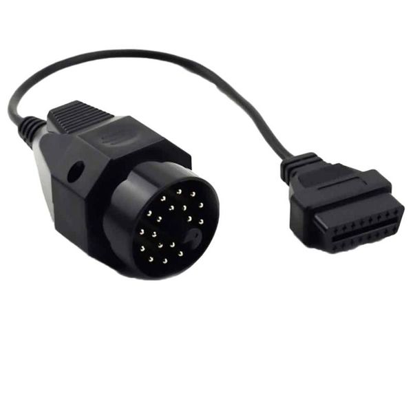 

20 pin to 16 pin obd2 obdii diagnostic scanner adapter connector cable for