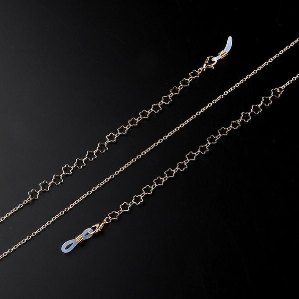 

75cm luxury fashion hollow star glasses chain fashion women eyewear cord holder sunglasses neck straps reading eyeglass rope h jllyuf