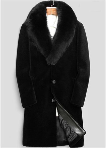 

21fw winter mens designer jackets hombres warm windbreaker long wool blends outerwears coats black thicken coat