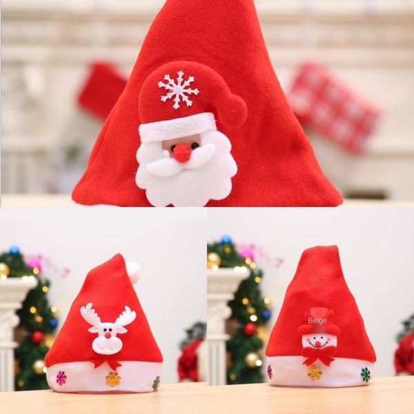

5sqls decorations party ornament antler children's old man cartoon hat christmas hat christmas supplies rkkqk