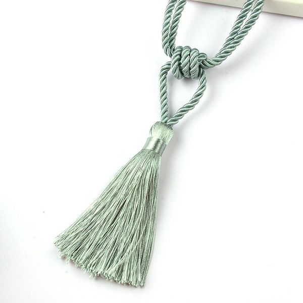 

1p curain tiebacks with tassel curtain clips rope tie backs holdbacks home accessories decorative curtain tie home decor cord h wmtvzx
