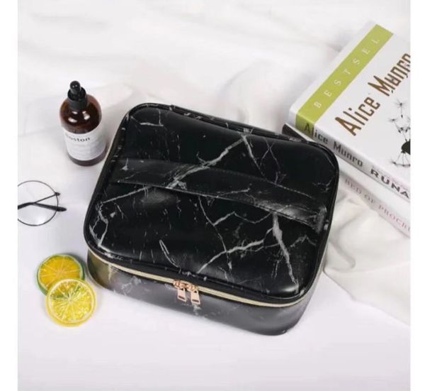 

new stone pattern cosmetic bag portable large capacity storage bag travel bag