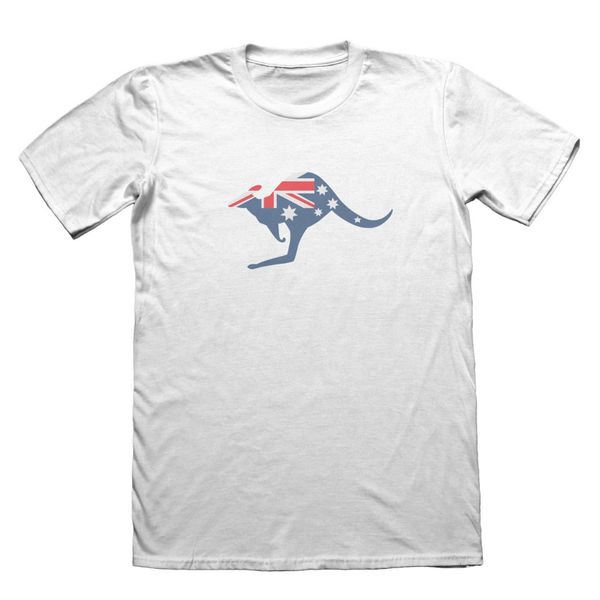 

new summer men tee shirt australia kangaroo design t-shirt - funny men's gift fashion t-shirt design sport hooded sweatshirt hoodie