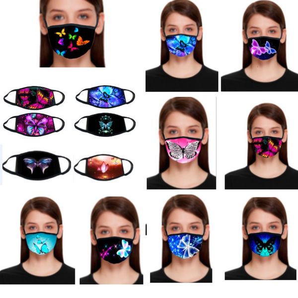 

styles women designer new 3d 21 butterfly dustproof protective mask washable resuable dhl ship xhh9-3083