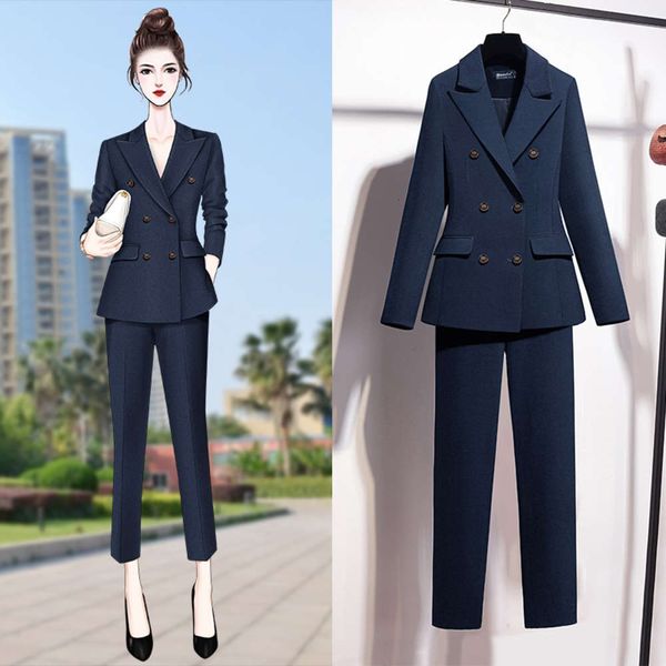 

high end coat women's profsional autumn and winter temperament godds model advanced sense fashion suit, White;black