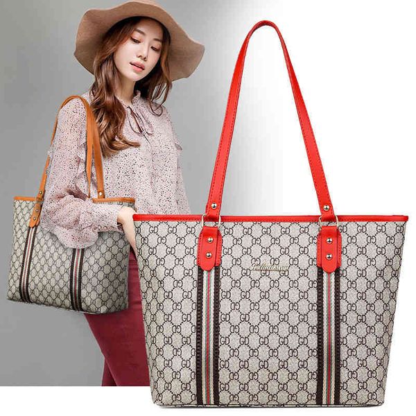 

purse female new women's leather sling shoulder large capacity tote bag signature simple big bag