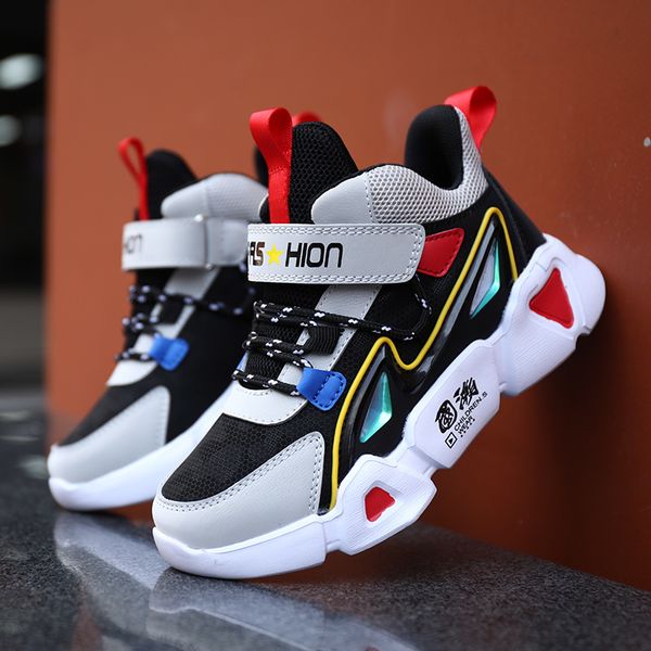 

2021 latest child for running 2020 kids sport new boy boys sneakers girls fashion spring casual children shoes chaussure enfant 1, Black
