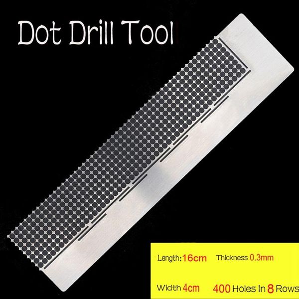 

sewing notions & tools 5d diy diamond painting ruler square round drills embroidery accessories mesh stainless steel tool, Black