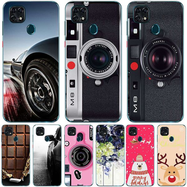 

zte blade 10 smart / blade 20 smart 2019 case and case, 6.49 "soft tpu case, silicone coated back covervfe1