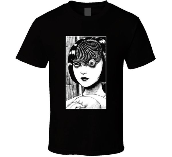 

uzumaki junji ito japanese horror ga mens tee halloween gift new 2018 new short sleeve casual tee sport hooded sweatshirt hoodie men t shirt