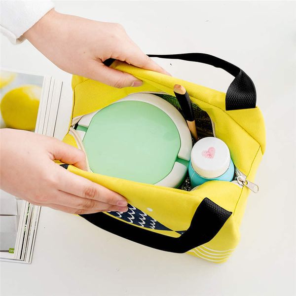 

lunch bag box waterproof insulation fashion portable for women kids men picnic handbag totes